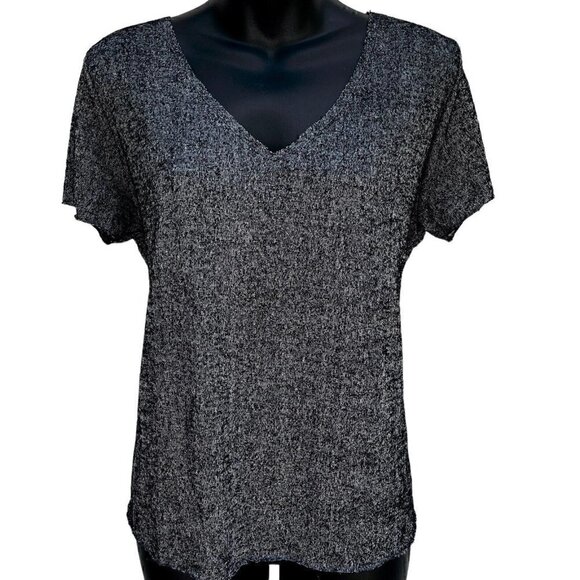 Project Social T Urban Outfitters Textured Off Shoulder T Gray Women’s XS - Picture 5 of 13